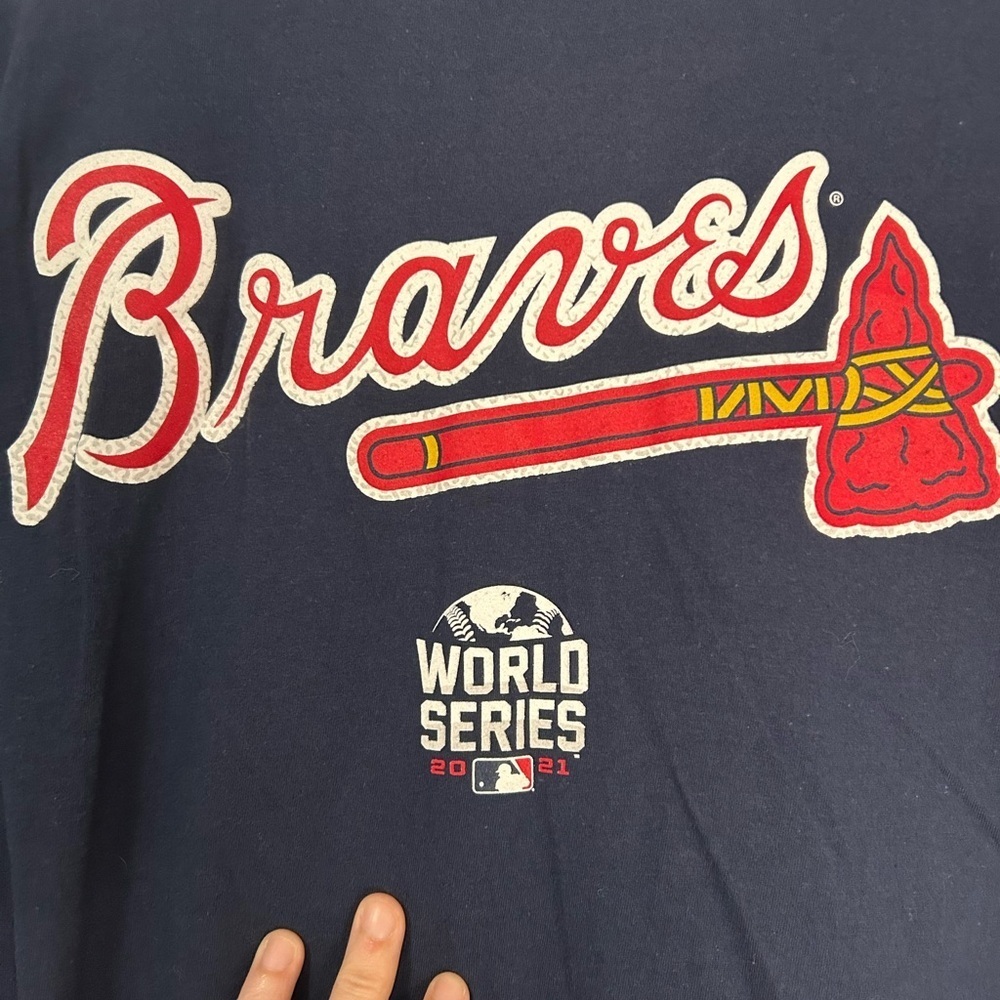 Fanatics Braves World Series T-Shirt - Picture 2 of 6